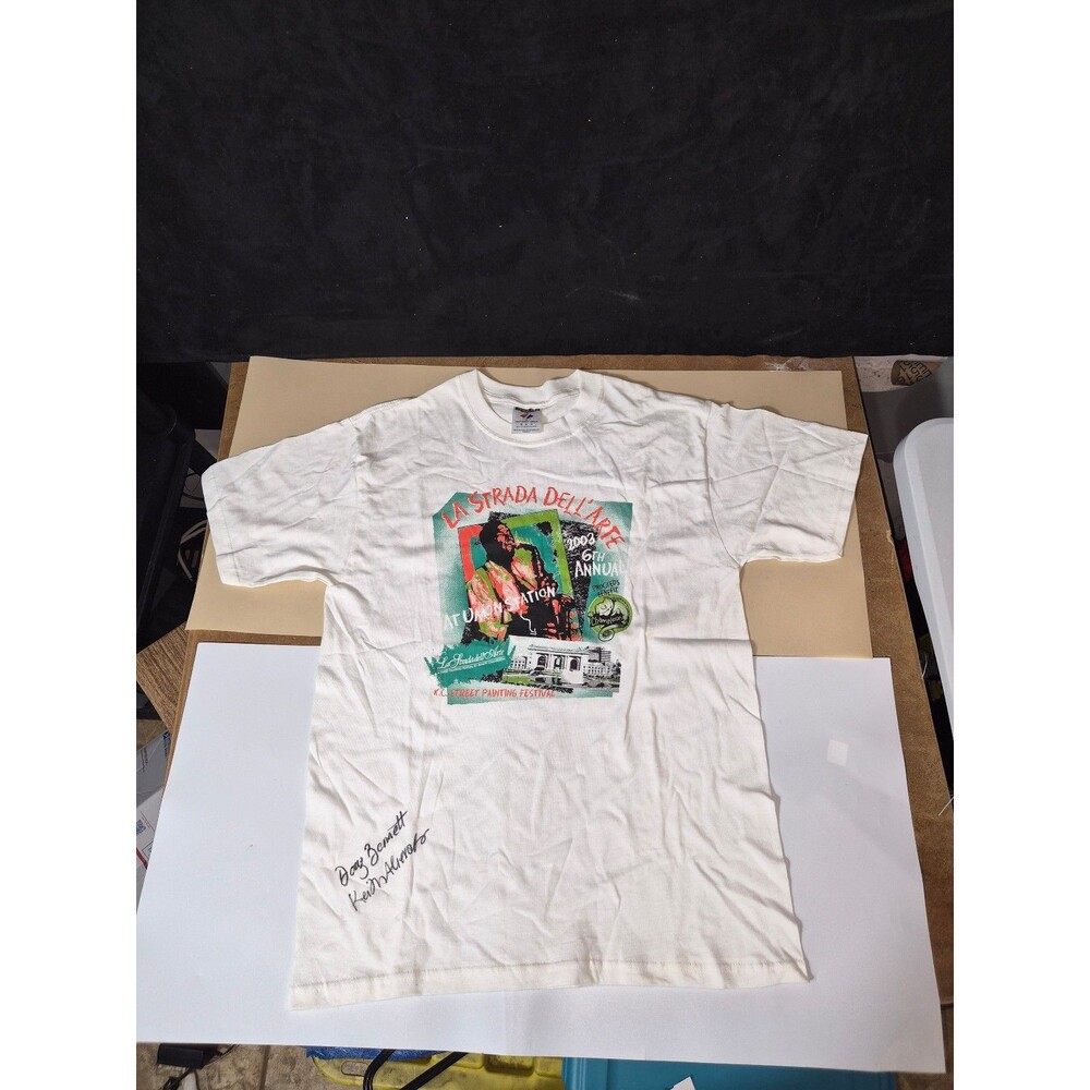 Vintage 2003 La Strada Dell’Arte Kansas City Street Painting Festival T-Shirt